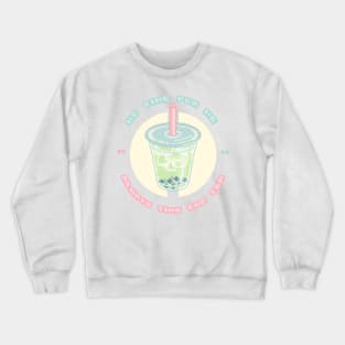 Matcha Milk Tea Crewneck Sweatshirt